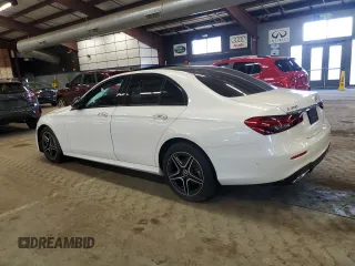 2023 Mercedes-Benz E 350 with VIN W1KZF8EB4PB101996, listed as a Copart auction lot 46879655 with 29,443 mi miles and Salvage Title. Bid and sale history available at DreamBid. Image 2.