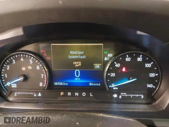2021 Ford Explorer XLT with VIN 1FMSK8DH1MGB69650, listed as a IAAI auction lot 41651245 with 58,708 mi miles. Bid and sale history available at carsss.com. Image 7.