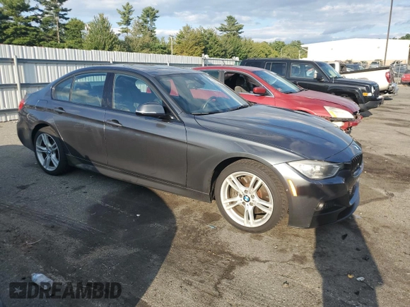 2015 BMW 3 Series 335i xDrive with VIN WBA3B9C50FJ466305, listed as a Copart auction lot 70440824 with 163,293 mi miles and Non Repairable. Bid and sale history available at carsss.com. Image 4.