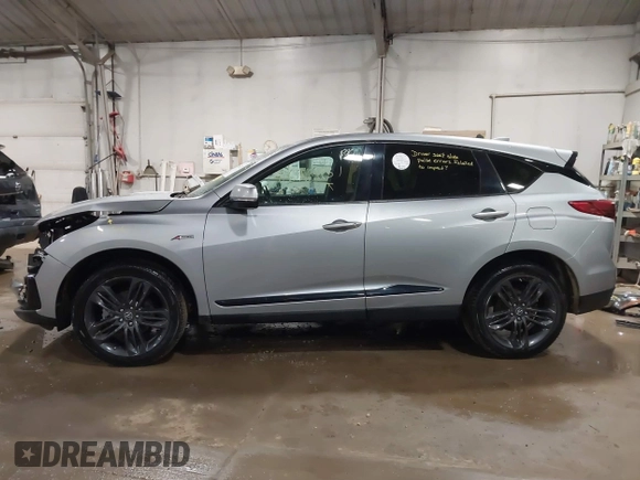 2020 Acura RDX w/A-Spec Pkg with VIN 5J8TC2H63LL022801, listed as a IAAI auction lot 41696731 with 64,093 mi miles. Bid and sale history available at carsss.com. Image 15.