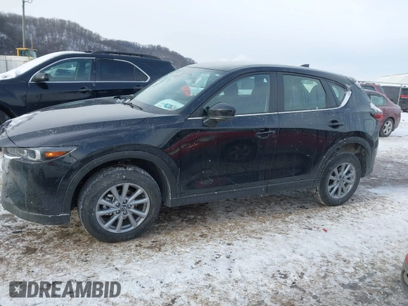 2023 Mazda CX-5 2.5 S with VIN JM3KFBAM3P0233411, listed as a IAAI auction lot 41339203 with 25,174 mi miles. Bid and sale history available at carsss.com. Image 15.