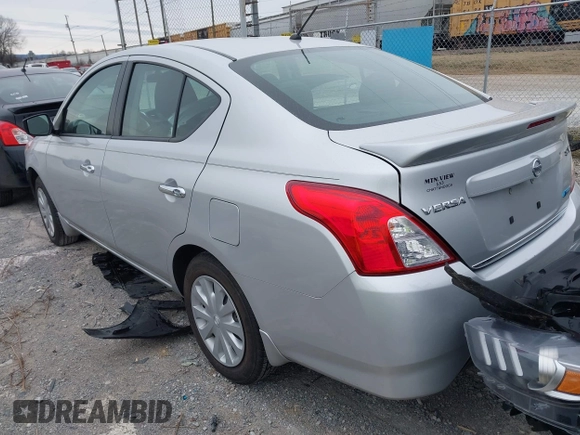 2016 Nissan Versa S Plus with VIN 3N1CN7AP2GL884039, listed as a IAAI auction lot 41385557 with 90,307 mi miles. Bid and sale history available at carsss.com. Image 3.