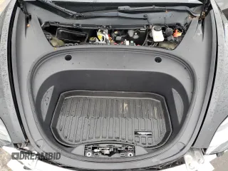 2022 Tesla Model 3 with VIN 5YJ3E1EA0NF186296, listed as a Copart auction lot 45711405 with 75,653 mi miles and Salvage Title. Bid and sale history available at DreamBid. Image 11.