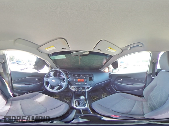 2012 Kia Rio LX with VIN KNADM5A34C6013635, listed as a Copart auction lot 72400254 with 172,943 mi miles and Salvage Title. Bid and sale history available at carsss.com. Image 13.
