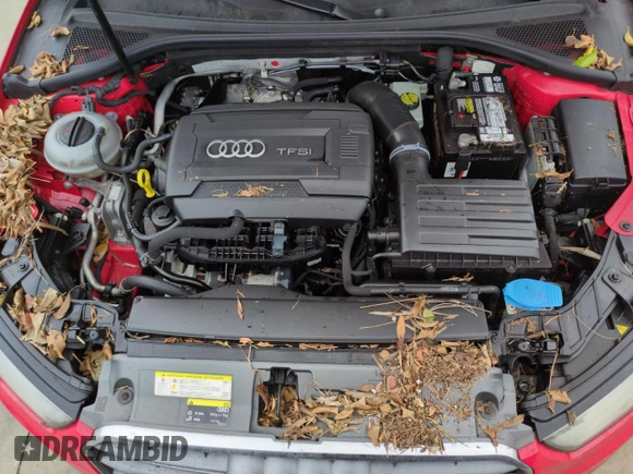 2015 Audi A3 Premium with VIN WAUACGFF6F1074961, listed as a Copart auction lot 57875045 with Not provided miles and Salvage title. Bid and sale history available at DreamBid. Image 11.