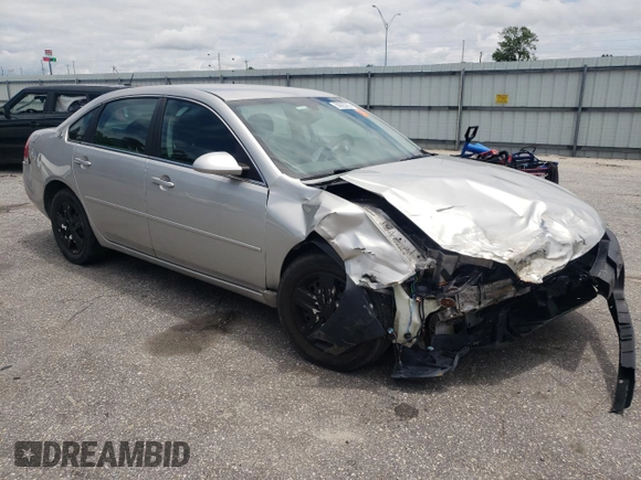 2008 Chevrolet Impala LS z VIN 2G1WB58N681355961, wystawiony jako Copart lot #58925385 z przebiegiem 109 650 mil mil oraz Szkoda całkowita • Salvage title. Historia ofert i sprzedaży dostępna na DreamBid. Obrazek 4.