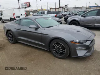 2023 Ford Mustang EcoBoost with VIN 1FA6P8TH3P5110730, listed as a Copart auction lot 59754905 with 31,477 mi miles and Salvage title. Bid and sale history available at DreamBid. Image 4.