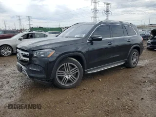 2020 Mercedes-Benz GLS 450 z VIN 4JGFF5KE5LA129912, wystawiony jako Copart lot #54055125 z przebiegiem 63 372 mil mil oraz Szkody całkowita. Historia ofert i sprzedaży dostępna na DreamBid. Obrazek 1.
