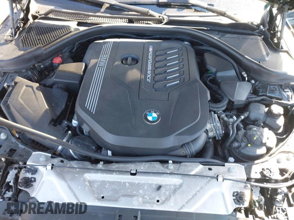 2024 BMW 2 Series M240i xDrive with VIN 3MW53CM0XR8E00477, listed as a IAAI auction lot 41899332 with 6,262 mi miles. Bid and sale history available at carsss.com. Image 10.