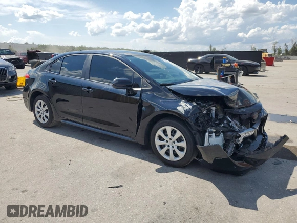 2024 Toyota Corolla LE with VIN 5YFB4MDE7RP204369, listed as a Copart auction lot 59804715 with 13,255 mi miles and Non repairable. Bid and sale history available at DreamBid. Image 4.