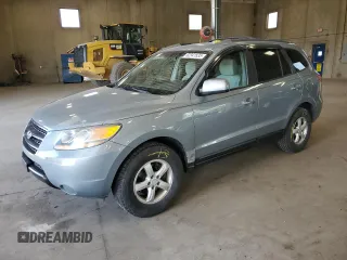 2007 Hyundai Santa Fe GLS with VIN 5NMSG13D07H105592, listed as a Copart auction lot 62341535 with 162,684 mi miles and Salvage title. Bid and sale history available at DreamBid. Image 1.