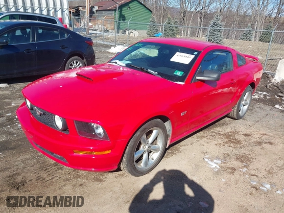 2008 Ford Mustang GT Deluxe with VIN 1ZVHT82HX85123943, listed as a IAAI auction lot 41565843 with 233,125 mi miles and . Bid and sale history available at DreamBid. Image 17.