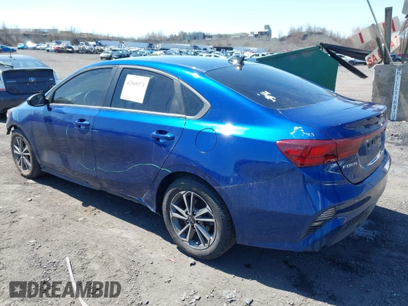 2022 Kia Forte LXS with VIN 3KPF24AD2NE454505, listed as a IAAI auction lot 42068571 with 55,179 mi miles and . Bid and sale history available at DreamBid. Image 3.