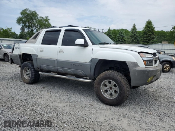 2004 Chevrolet Avalanche Z71 with VIN 3GNEK12T84G205880, listed as a Copart auction lot 60917865 with 235,708 mi miles and Salvage title. Bid and sale history available at DreamBid. Image 4.