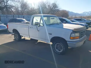 1995 Ford F-150 with VIN 2FTEF14Y5SCA62046, listed as a IAAI auction lot 41894626 with 1 mi miles. Bid and sale history available at carsss.com. Image 1.