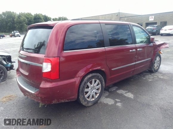 2016 Chrysler Town & Country Touring with VIN 2C4RC1BG6GR150001, listed as a IAAI auction lot 40123738 with 149,006 mi miles. Bid and sale history available at carsss.com. Image 4.