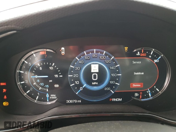 2019 Cadillac CTS-V z VIN 1G6A15S67K0115393, wystawiony jako Copart lot #78399974 z przebiegiem 30 879 mil mil oraz Szkoda całkowita • Salvage title. Historia ofert i sprzedaży dostępna na DreamBid. Obrazek 9.