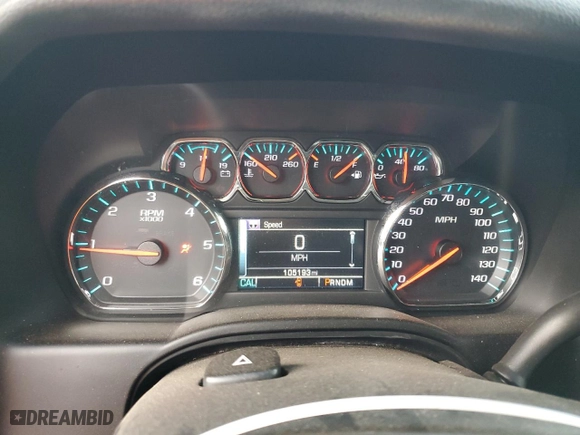 2016 Chevrolet Tahoe LS with VIN 1GNSCAKC3GR339538, listed as a Copart auction lot 43425595 with 105,193 mi miles and Salvage Title. Bid and sale history available at carsss.com. Image 9.