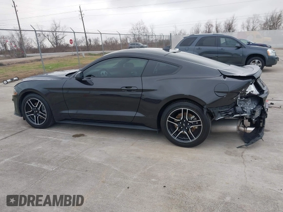 2022 Ford Mustang EcoBoost with VIN 1FA6P8TH5N5130619, listed as a IAAI auction lot 41397659 with 16,836 mi miles. Bid and sale history available at carsss.com. Image 14.