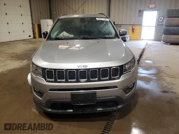 2018 Jeep Compass Latitude with VIN 3C4NJDBB9JT484232, listed as a Copart auction lot 50371705 with 77,464 mi miles and Salvage Title. Bid and sale history available at DreamBid. Image 5.