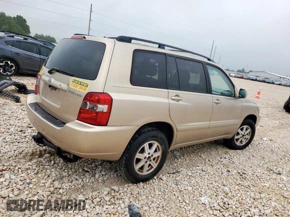 2004 Toyota Highlander z VIN JTEGP21A140022894, wystawiony jako Copart lot #58898385 z przebiegiem 252 007 mil mil oraz Szkoda całkowita • Salvage title. Historia ofert i sprzedaży dostępna na DreamBid. Obrazek 3.