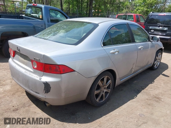 2004 Acura TSX with VIN JH4CL96814C004339, listed as a IAAI auction lot 42120272 with 246,388 mi miles. Bid and sale history available at carsss.com. Image 4.