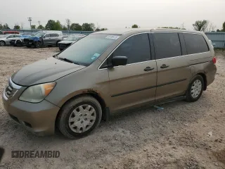 2008 Honda Odyssey LX z VIN 5FNRL38248B032002, wystawiony jako Copart lot #59109415 z przebiegiem 163 759 mil mil oraz Szkoda całkowita • Salvage title. Historia ofert i sprzedaży dostępna na DreamBid. Obrazek 1.