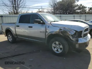 2013 Ram 1500 Big Horn with VIN 1C6RR7LT7DS643071, listed as a Copart auction lot 47381415 with 137,702 mi miles and Clean title. Bid and sale history available at DreamBid. Image 4.
