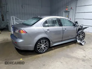 2017 Mitsubishi Lancer ES with VIN JA32V2FW0HU014565, listed as a Copart auction lot 85897594 with 131,714 mi miles and Salvage Title. Bid and sale history available at carsss.com. Image 3.