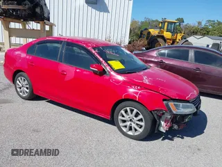 2012 Volkswagen Jetta Sedan SE w/Convenience & Sunroof PZEV with VIN 3VWBP7AJ5CM328386, listed as a IAAI auction lot 41485119 with 167,787 mi miles. Bid and sale history available at carsss.com. Image 1.