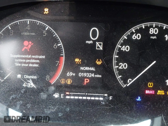 2025 Honda Civic Sport with VIN 2HGFE2F5XSH506137, listed as a IAAI auction lot 42045331 with 19,324 mi miles and . Bid and sale history available at DreamBid. Image 7.
