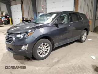 2020 Chevrolet Equinox LT with VIN 2GNAXUEV4L6193557, listed as a Copart auction lot 47398585 with 83,889 mi miles and Salvage Title. Bid and sale history available at DreamBid. Image 1.
