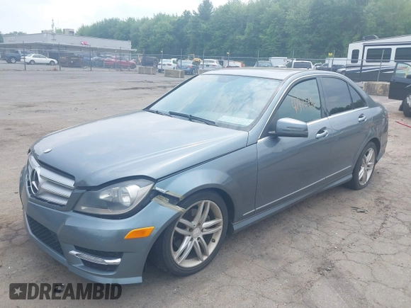 2012 Mercedes-Benz C 300 Sport with VIN WDDGF8BBXCR209813, listed as a IAAI auction lot 42446496 with 138,302 mi miles and . Bid and sale history available at DreamBid. Image 2.
