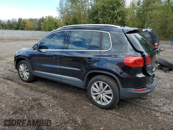2017 Volkswagen Tiguan with VIN WVGMV7AX2HK031639, listed as a Copart auction lot 72950744 with 109,445 mi miles and Salvage title. Bid and sale history available at DreamBid. Image 2.