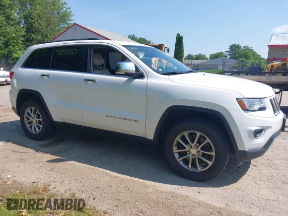 2014 Jeep Grand Cherokee Limited with VIN 1C4RJFBM6EC298194, listed as a IAAI auction lot 42492360 with 170,129 mi miles and . Bid and sale history available at DreamBid. Image 13.