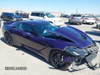 2017 Chevrolet Corvette 1LT with VIN 1G1YB2D79H5123853, listed as a IAAI auction lot 42311996 with 66,812 mi miles and . Bid and sale history available at DreamBid. Image 1.