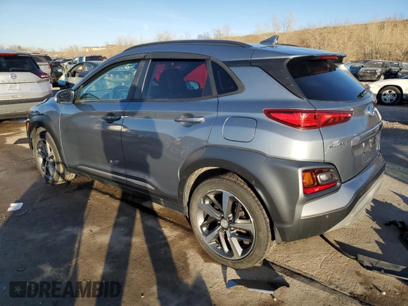 2019 Hyundai Kona Ultimate with VIN KM8K5CA59KU244288, listed as a Copart auction lot 47204255 with 48,532 mi miles and Salvage Title. Bid and sale history available at carsss.com. Image 2.