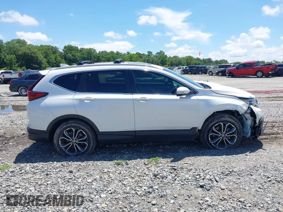2021 Honda CR-V EX-L with VIN 5J6RW2H82MA008803, listed as a IAAI auction lot 42502922 with 15,638 mi miles and . Bid and sale history available at DreamBid. Image 13.