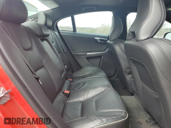 2014 Volvo S60 T6 with VIN YV1902FH9E2295525, listed as a Copart auction lot 42168935 with 152,277 mi miles and Salvage Title. Bid and sale history available at carsss.com. Image 10.