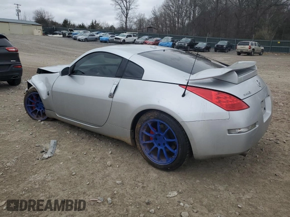 2008 Nissan 350Z Enthusiast with VIN JN1BZ34D38M700938, listed as a Copart auction lot 43349175 with Not provided miles and Salvage title. Bid and sale history available at DreamBid. Image 2.