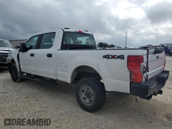 2021 Ford Super Duty F-250 SRW XL with VIN 1FT7W2B67MEC08881, listed as a Copart auction lot 79663304 with 60,528 mi miles and Salvage Title. Bid and sale history available at carsss.com. Image 2.