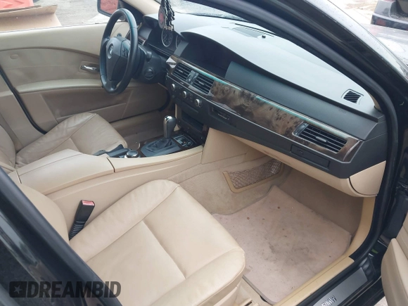 2006 BMW 5 Series 530i with VIN WBANE735X6CM41579, listed as a IAAI auction lot 41929506 with 201,655 mi miles and . Bid and sale history available at carsss.com. Image 5.