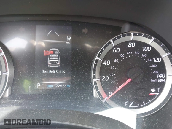 2021 Toyota Highlander L z VIN 5TDCZRBH0MS087637, wystawiony jako IAAI lot #41947861 z przebiegiem 22 626 mil mil oraz . Historia ofert i sprzedaży dostępna na DreamBid. Obrazek 7.