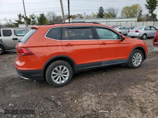 2019 Volkswagen Tiguan SE with VIN 3VV2B7AX8KM152231, listed as a Copart auction lot 52824585 with 43,410 mi miles and Salvage Title. Bid and sale history available at carsss.com. Image 3.