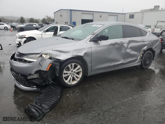 2016 Chrysler 200 Limited with VIN 1C3CCCAB4GN170790, listed as a Copart auction lot 48988015 with 118,487 mi miles and Salvage Title. Bid and sale history available at carsss.com. Image 1.