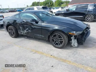 2019 Ford Mustang EcoBoost with VIN 1FA6P8TH4K5146998, listed as a IAAI auction lot 41849760 with 58,467 mi miles and . Bid and sale history available at carsss.com. Image 1.