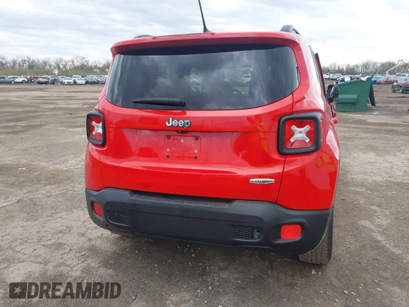 2015 Jeep Renegade Latitude with VIN ZACCJABT0FPB96600, listed as a IAAI auction lot 41895478 with 161,168 mi miles. Bid and sale history available at carsss.com. Image 17.