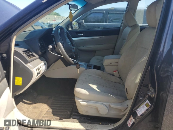 2012 Subaru Legacy 2.5i with VIN 4S3BMBA62C3030776, listed as a Copart auction lot 59345195 with 136,923 mi miles and Salvage title. Bid and sale history available at DreamBid. Image 7.