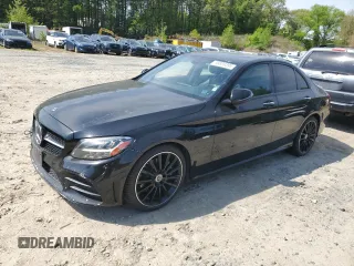 2021 Mercedes-Benz C 300 z VIN W1KWF8DB4MR630629, wystawiony jako Copart lot #56859395 z przebiegiem 113 846 mil mil oraz Czysty tytuł • Clean title. Historia ofert i sprzedaży dostępna na DreamBid. Obrazek 1.