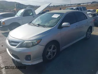 2012 Toyota Corolla L with VIN 5YFBU4EE7CP067875, listed as a IAAI auction lot 42104406 with 277,607 mi miles. Bid and sale history available at carsss.com. Image 2.